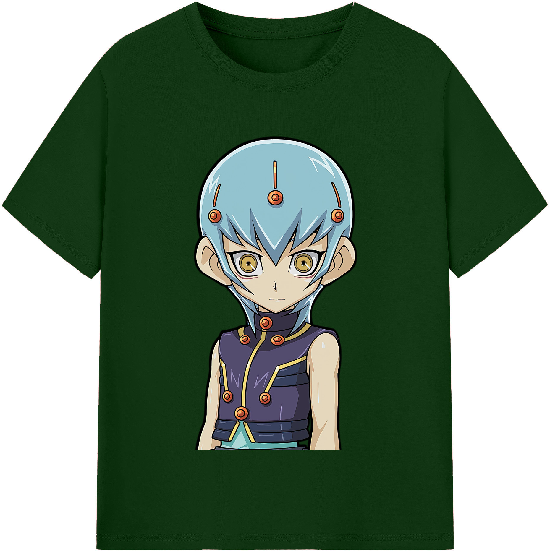 （画像用） 遊☆戯☆王 Yu-Gi-Oh! 綿100％半袖Tシャツ（フロントプリント）